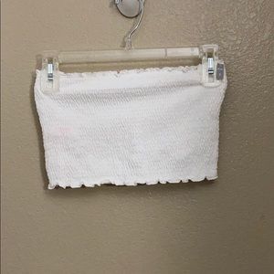 VS Pink Chiffon Tube Top- S